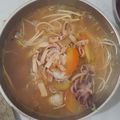 Cooksnap của Cau Hai khi họ làm theo món Bún hải sản dọn tủ