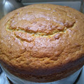 El cooksnap de Fátima Rolón cuando hizo Torta de banana con chispas de chocolate en licuadora.