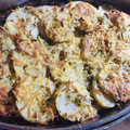 El cooksnap de Melanie Machin cuando hizo Papas al horno con crema de leche.