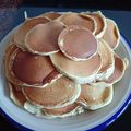 El cooksnap de Lourdes cuando hizo Tortitas americanas esponjosas ¡nueva versión Mateo! 👦🏼🥞👌.