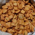 Varsha Ingole Bele's cooksnap of when they made तिखट शंकरपाळी (tikhat shankarpale recipe in marathi).