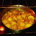 El cooksnap de Erika Vargas cuando hizo Papas al horno.