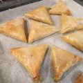 El cooksnap de Francisco Bedia cuando hizo Samosas de pollo al curry.