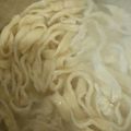 El cooksnap de Tatiana A Secas cuando hizo Fideos caseros con salsa bolognesa.