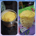 El cooksnap de Mónica Reato cuando hizo Mug cake - torta en taza de carrot cake.
