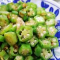 Cooksnap của LynLyn khi họ làm theo món Đậu bắp xào tỏi