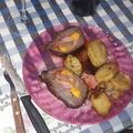 El cooksnap de titob cuando hizo Colita de cuadril de cerdo rellena al horno!! 🤤🥰.