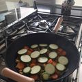 El cooksnap de Mercedes Amero cuando hizo Wok de pollo.