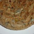 El cooksnap de Duphi cuando hizo Tortilla de alcachofas.