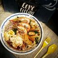 Cooksnap AliyaWan semasa beliau membuat Bihun Kuah Kicap.