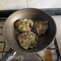 El cooksnap de cristiankl cuando hizo Torrejitas de espinaca.