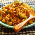 Dipika Saha's cooksnap of when they made কাবলী ছোলার চাট (kabli cholar chaat recipe in Bengali).