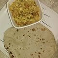 Vaishali Arora's cooksnap of when they made Paneer bhurji.