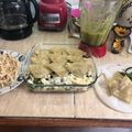 El cooksnap de Maricarmen Meza cuando hizo Pastel azteca.