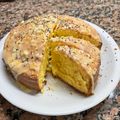 El cooksnap de Cami Coria cuando hizo Bizcochuelo de Mandarina.