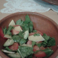 El cooksnap de dolly cuando hizo Ensalada 🥗 espinaca, palta, tomate, queso y nuez.