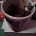 El cooksnap de Sofia Montero cuando hizo Torta en taza de chocolate, realmente rica.