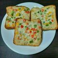 Keya Mandal's cooksnap of when they made ব্রেড চিজ্ টোস্ট (Bread Cheese Toast Recipe in Bengali).