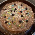 Vaibhavi Boghawala's cooksnap of when they made ચોકલેટ કેક=(chocalte cake in Gujarati).