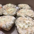 El cooksnap de Yuliana da Costa cuando hizo Scones veganos de orégano.