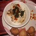 mitu jha's cooksnap of when they made Dahi Bhalla in Appampatra.