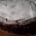Brigi Balog Cooksnap-ja, amikor elkészítette a(z) Almás-banános habos pitetorta receptet.