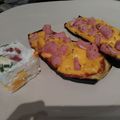 El cooksnap de Maríadelmar Anglada Capel cuando hizo Tosta de berenjena al horno.