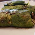 El cooksnap de Nymeria cuando hizo Burrito de Espinacas con Manzana, Queso Fresco y Tomate Cherry.