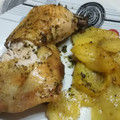 El cooksnap de Belén Rodriguez Garcia cuando hizo Pollo al horno, con ajos, perejil y patatas.