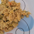 El cooksnap de Meri Multipase cuando hizo CusCus con verduras al curry.