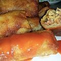 Julie T.'s cooksnap of when they made breakfast egg rolls.