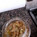 El cooksnap de Catalina PilarJuliá cuando hizo Berenjenas al escabeche con sal marina.