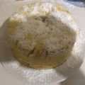 El cooksnap de natalia batista cuando hizo Torta licuada de naranja y nueces en microonda.