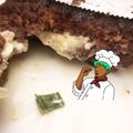 DentaCook's cooksnap of when they made Cheese stuffed burgers.