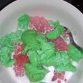 Cooksnap dari Nurul Rauf untuk resep Es bubur sumsum hijau pelepas dahaga