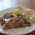 El cooksnap de Clara Leal de Pablo cuando hizo Pollo a la mostaza.