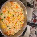 El cooksnap de Escarlett Hernandez Garate cuando hizo Arroz chaufán.