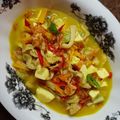 Cooksnap dari dewi hapsari untuk resep Jamur tiram bumbu kuning plus tahu