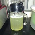 El cooksnap de Bianka Palma cuando hizo Limonada con menta y jengibre.