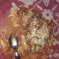 El cooksnap de Daiana Stortini cuando hizo Guiso.