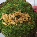 El cooksnap de Marcela Moybor cuando hizo Panqueques Verdes de Espinaca o Acelga.