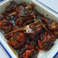 Cooksnap Cempaka Putih semasa beliau membuat Ayam Sambal Kicap.
