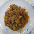 El cooksnap de Vanesa Montalban Cobo cuando hizo Alcachofas con tomate.