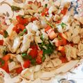 El cooksnap de Patricia Raorne cuando hizo Ceviche de setas.