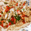 El cooksnap de Patricia Raorne cuando hizo Ceviche de setas.