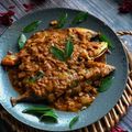 Cooksnap Salina Jalaludin semasa beliau membuat Kari Ikan Bawal Solomon Islands Style 🇸🇧.