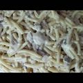 صورة من سوزان شوقي 💖💟، شاركها بعد تجربة وصفة فيتوتشيني باللحم وصوص المشروم 🍝👌👍