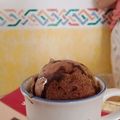 El cooksnap de Anaaa FF cuando hizo Pastel de chocolate 5 minutos microondas :3.