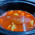 El cooksnap de Alberto Ferrer cuando hizo Lentejas estofadas en olla de cocción lenta Crockpot.