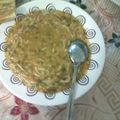 کوک اسنپ vida_m_gh بعد از امتحان کردن سوپ مرغ و جو.